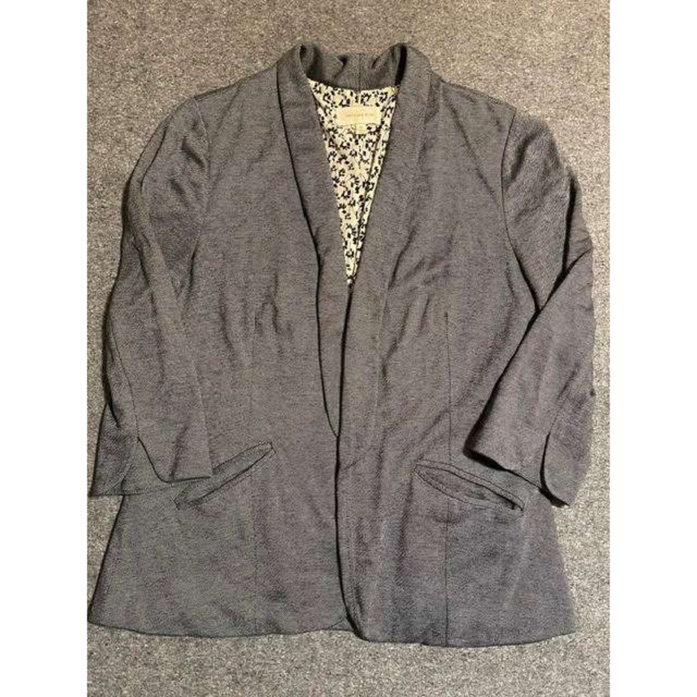 Skies Are Blue Women's Gray Blazer Size M